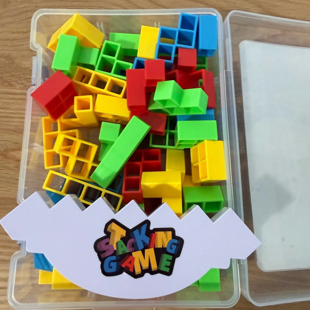 Colorful Stacking Game Blocks